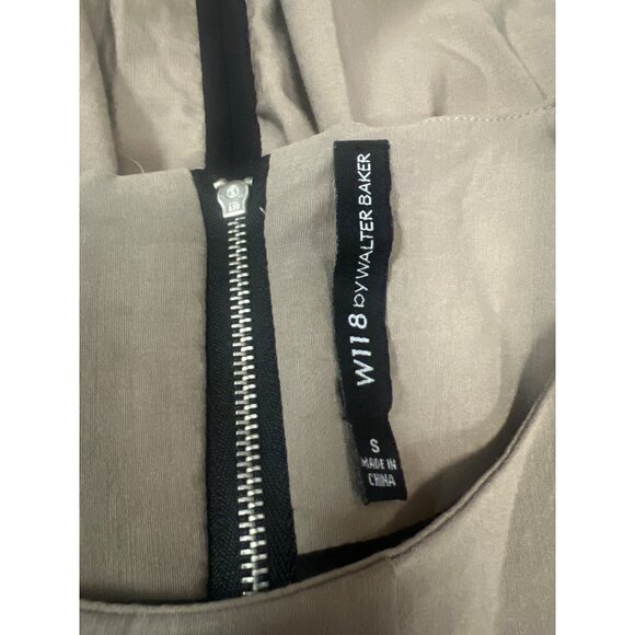 W118 By Walter Baker Colorblock Dress With Back Zip Closure - Size S - Picture 5 of 6